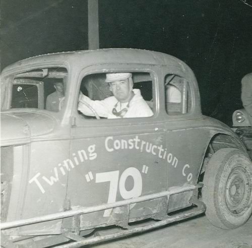 Whittemore Speedway - Don Swain 1956